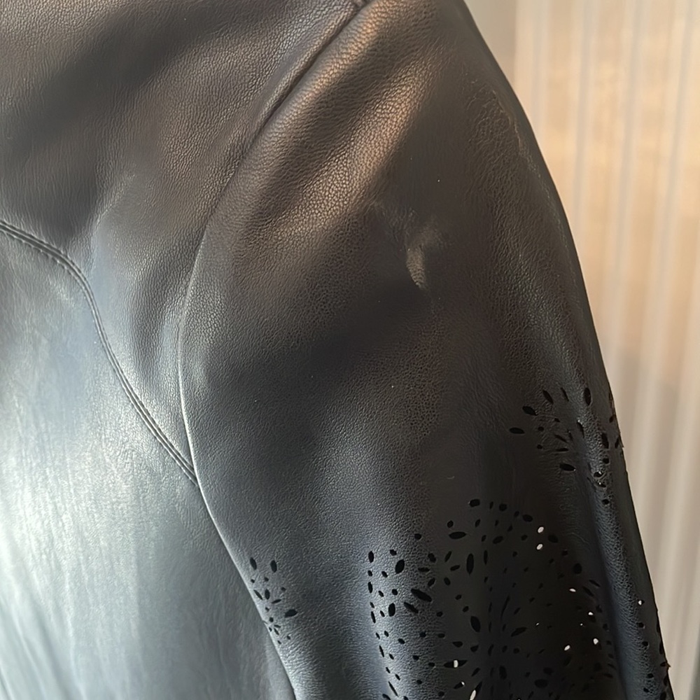 Zara faux leather Dress - Picture 4 of 4